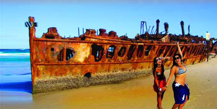 Maheno Ship Wreck FUN